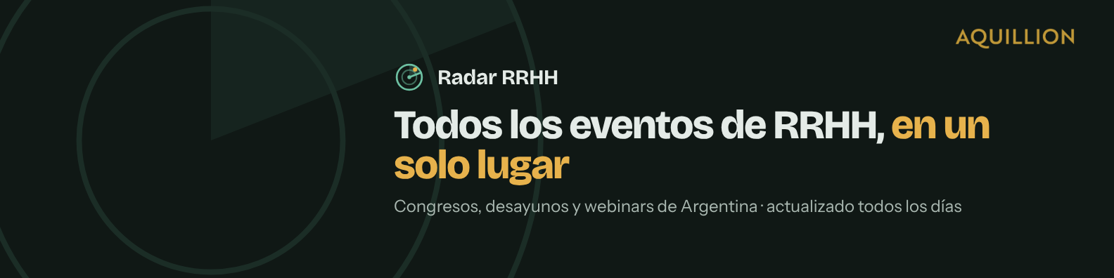 Portada de LinkedIn de Radar RRHH